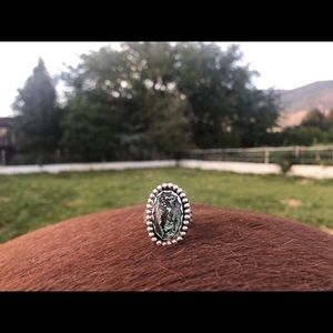 Turquoise statement ring